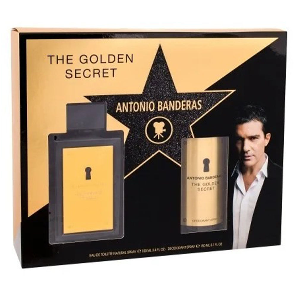 Antonio Banderas Golden Secret Set Men Edp