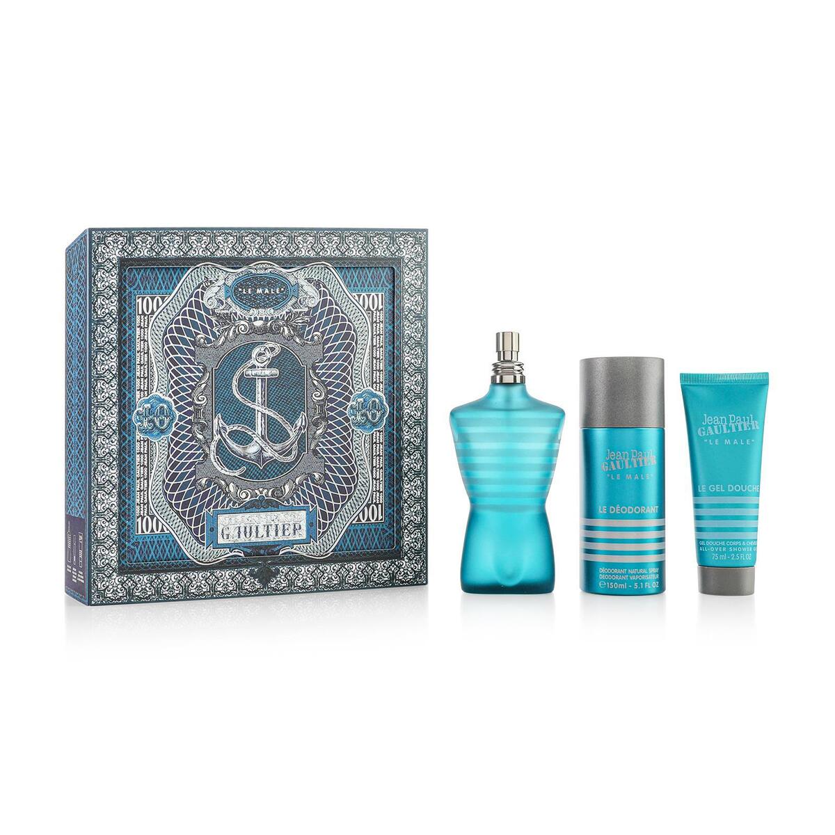 Jean Paul Gaultier Le Male Edt Set Men